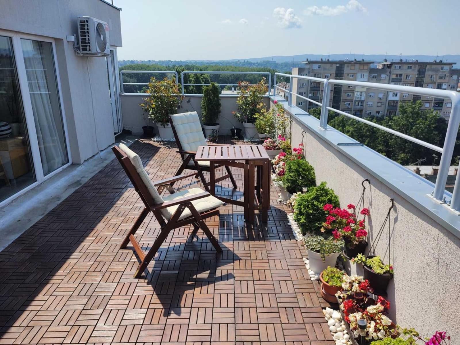 Penthouse Apartment Novi Sad Esterno foto