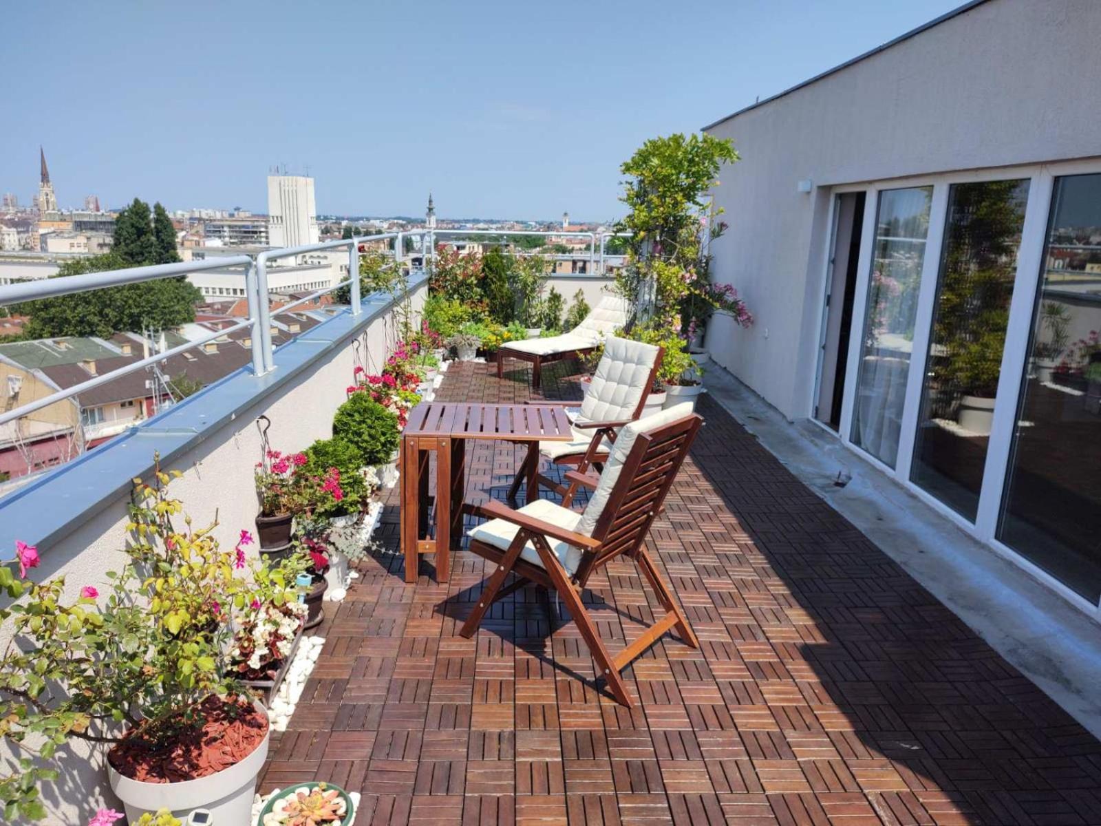 Penthouse Apartment Novi Sad Esterno foto