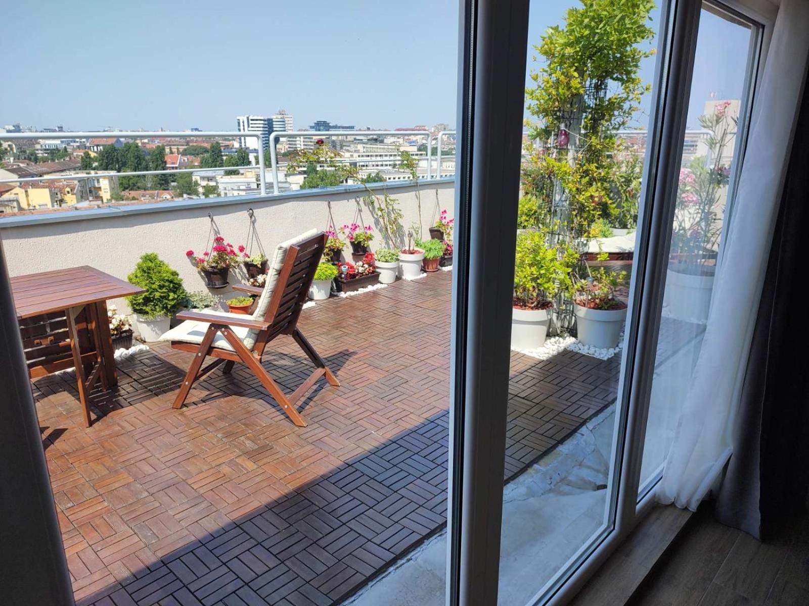 Penthouse Apartment Novi Sad Esterno foto